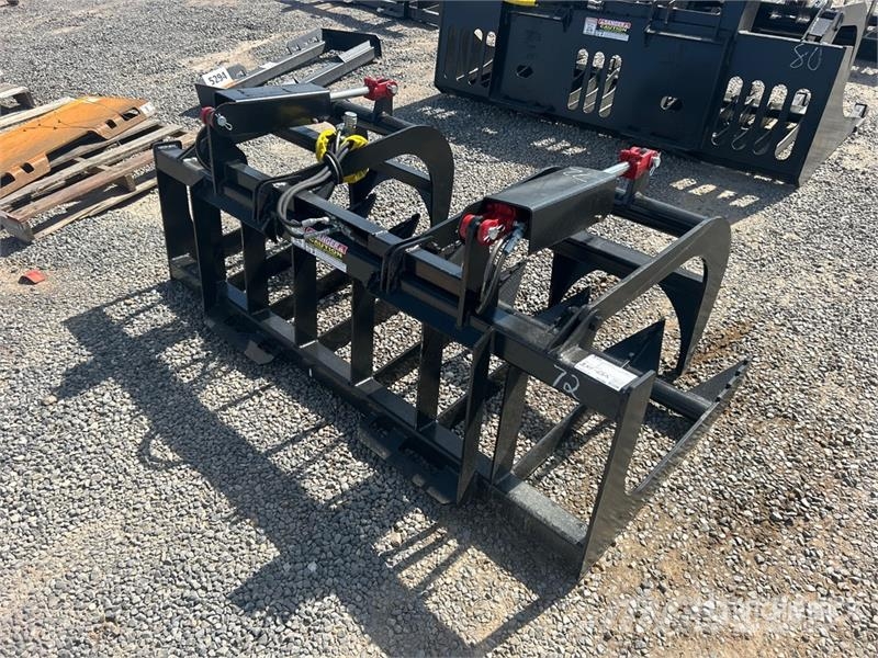 All-Star 72 in Root Skid Steer Grapple (Unused) グラップル