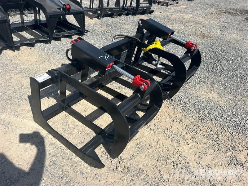  All-Star 72 in Root Skid Steer Grapple (Unused) خطاطيف