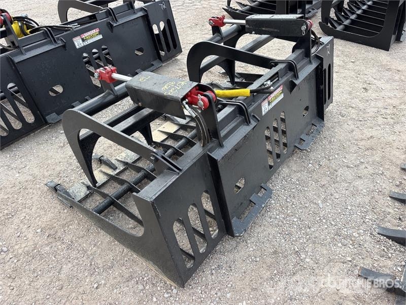 All-Star 72 in Skeleton Skid Steer Grapple (Unused Grijpers