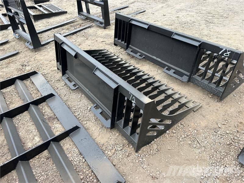 All-Star 72 in Skeleton Skid Steer Bucket (Unused) Skovle