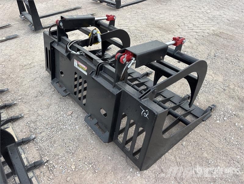 All-Star 72 in Skeleton Skid Steer Grapple (Unused Grijpers