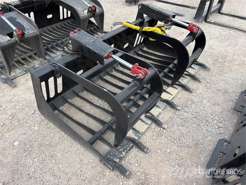 All-Star 72 in Skeleton Skid Steer Grapple (Unused Grijpers