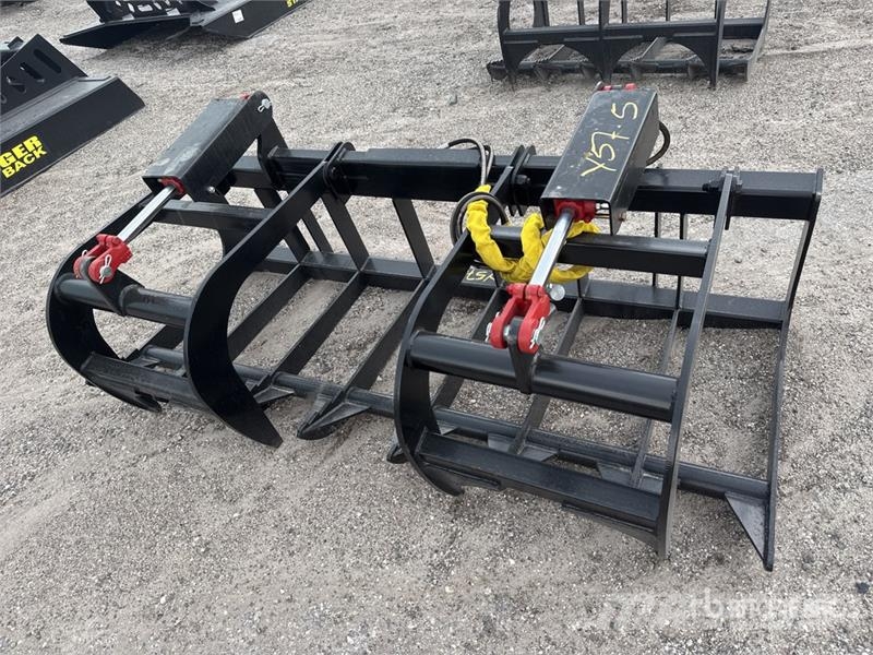All-Star 72 in Skeleton Skid Steer Grapple (Unused Куки