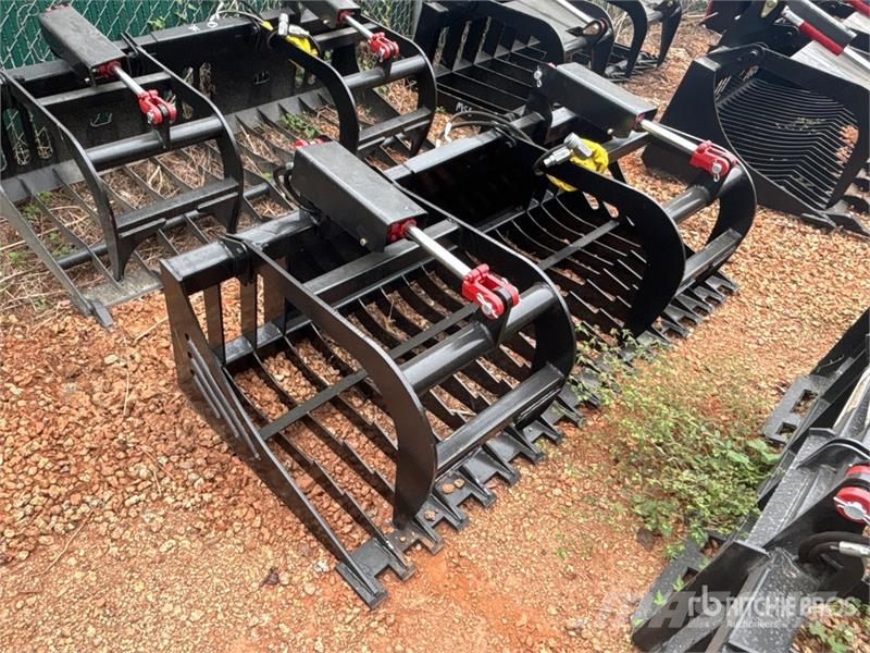 All-Star 72 in Skeleton Skid Steer Grapple Grapples