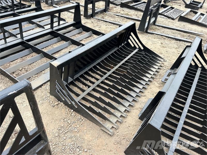  All-Star 72 in Skeleton Skid Steer Bucket (Unused) Skovle