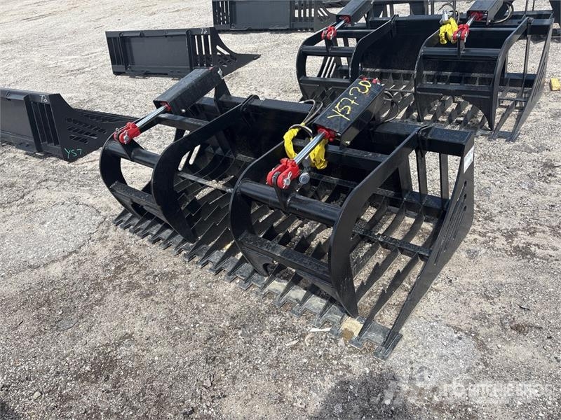  All-Star 72 in Skid Steer Grapple (Unused) خطاطيف