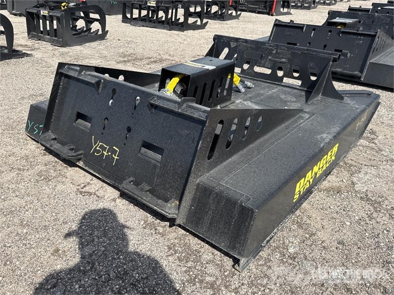 All-Star 72 in Skid Steer Brush Cutter (Unused) Mounted and trailed mowers