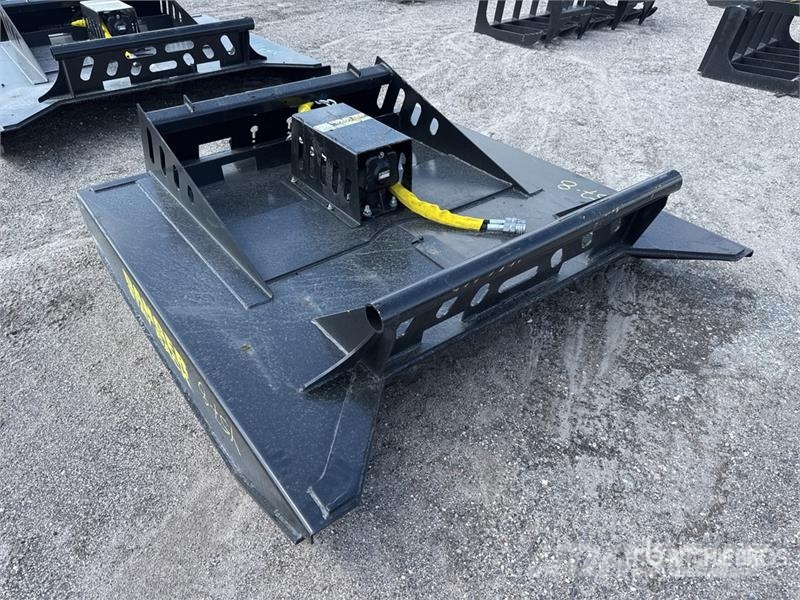 All-Star 72 in Skid Steer Brush Cutter (Unused) Mounted and trailed mowers