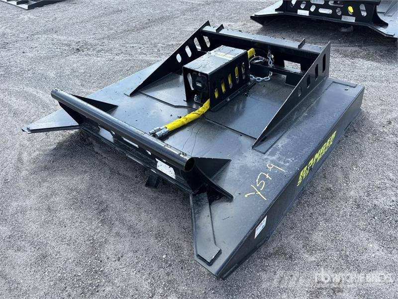All-Star 72 in Skid Steer Brush Cutter (Unused) Mounted and trailed mowers
