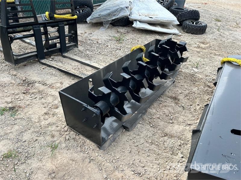  All-Star 72 in Skid Steer Tiller パワーハローとロータリーハロー