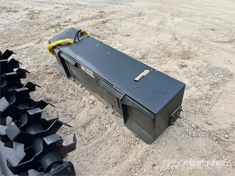  All-Star 72 in Skid Steer Tiller パワーハローとロータリーハロー