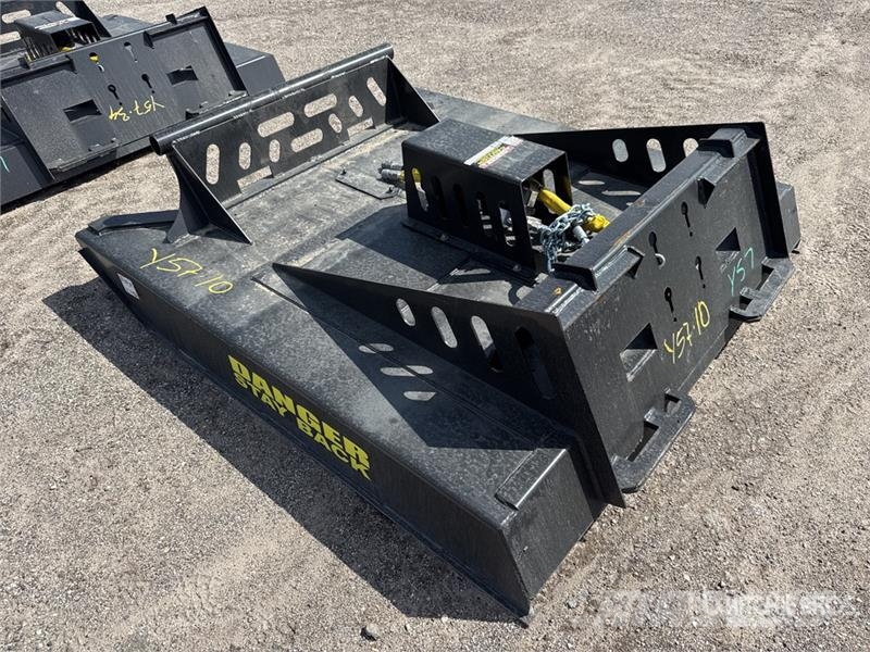 All-Star 72 in Skid Steer Brush Cutter (Unused) Mounted and trailed mowers