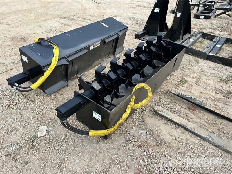  All-Star 72 in Skid Steer Tiller パワーハローとロータリーハロー