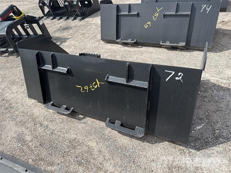 All-Star 72 in Skid Steer Bucket (Unused) Baldes