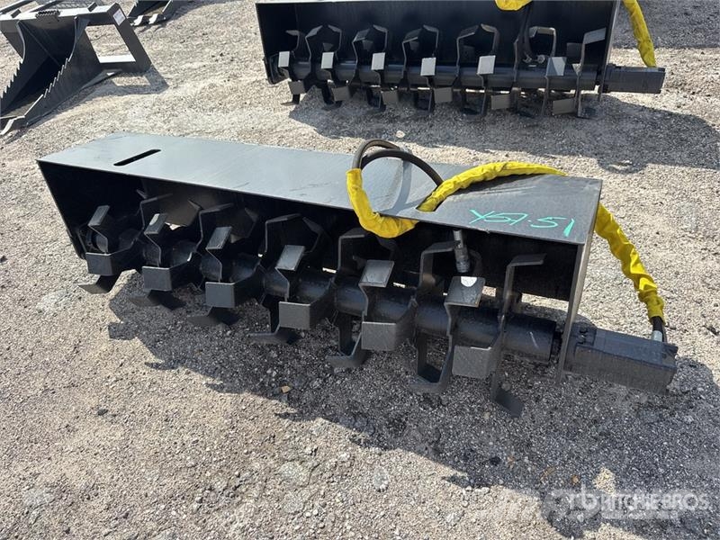  All-Star 72 in Skid Steer Tiller (Unused) Motoreggen / Rototiller