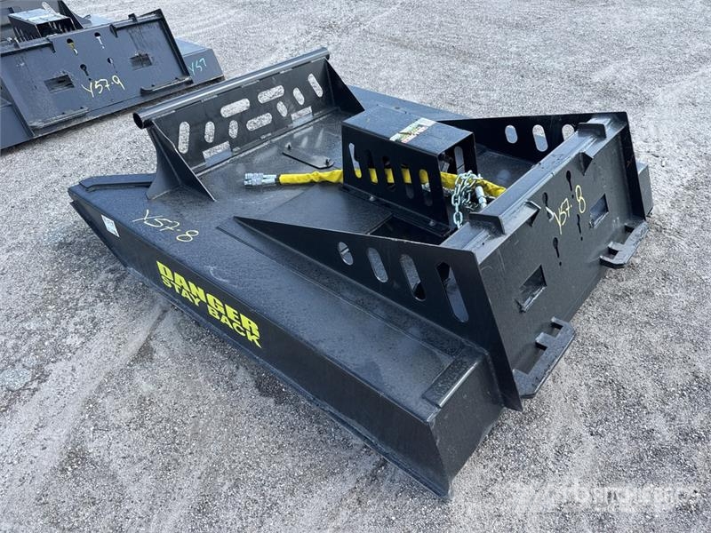 All-Star 72 in Skid Steer Brush Cutter (Unused) Mounted and trailed mowers
