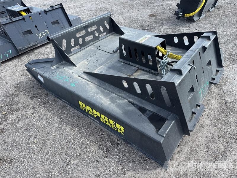 All-Star 72 in Skid Steer Brush Cutter (Unused) Mounted and trailed mowers