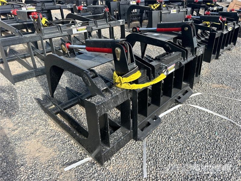 All-Star 72 in Skid Steer Grapple (Unused) Grabeži