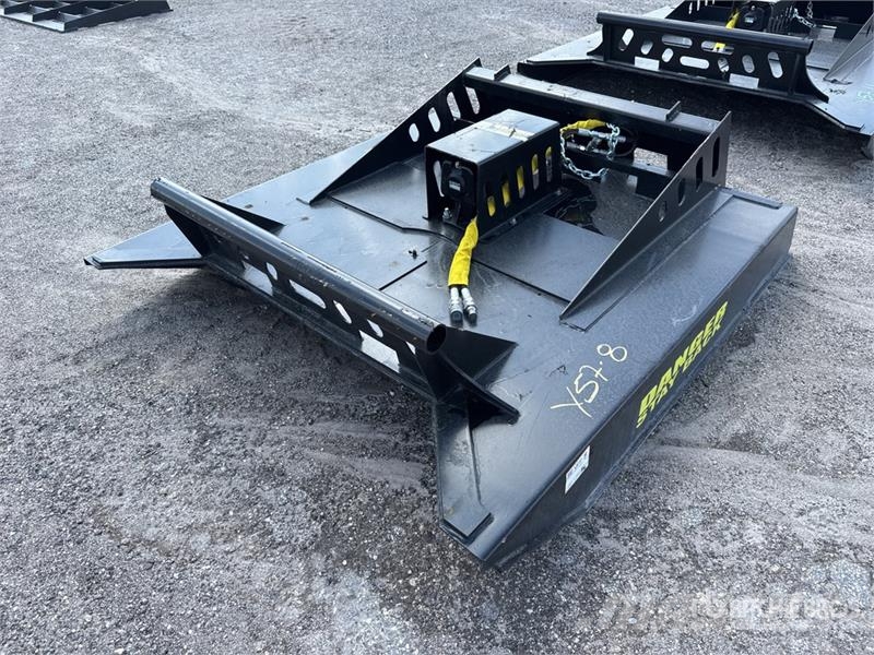 All-Star 72 in Skid Steer Brush Cutter (Unused) Mounted and trailed mowers