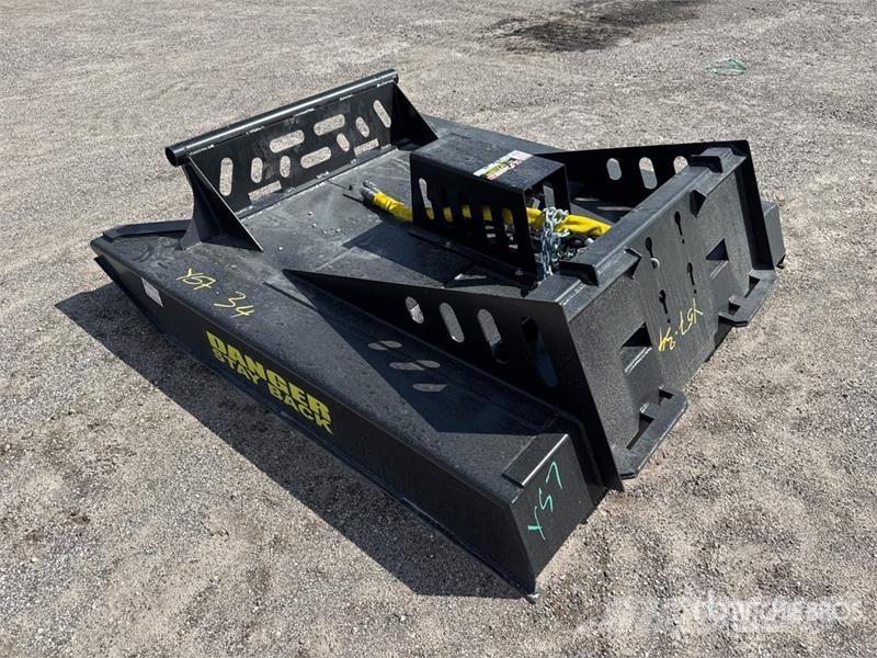 All-Star 72 in Skid Steer Brush Cutter (Unused) Mounted and trailed mowers