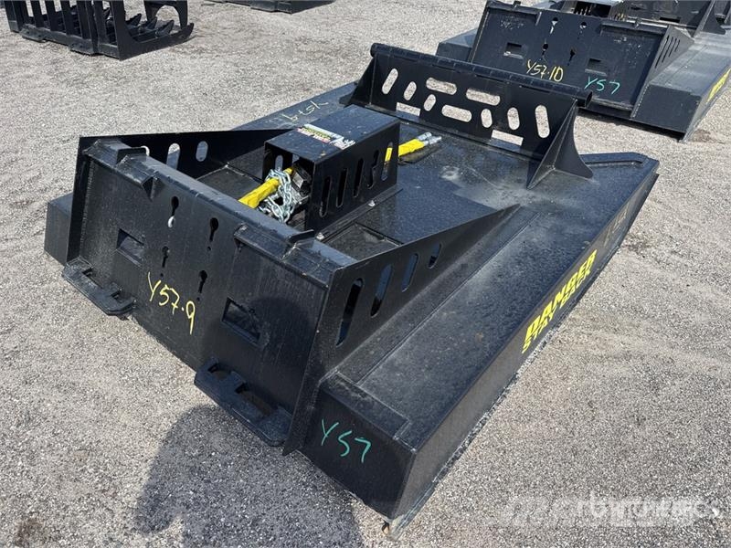 All-Star 72 in Skid Steer Brush Cutter (Unused) Mounted and trailed mowers