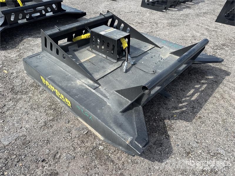 All-Star 72 in Skid Steer Brush Cutter (Unused) Mounted and trailed mowers