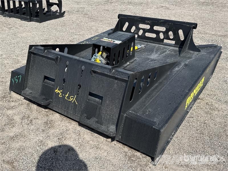 All-Star 72 in Skid Steer Brush Cutter (Unused) Mounted and trailed mowers