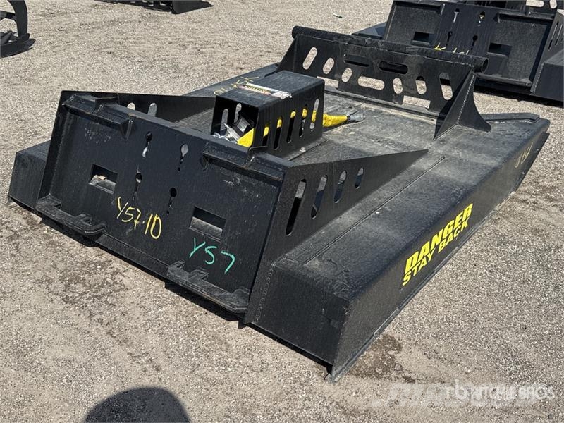 All-Star 72 in Skid Steer Brush Cutter (Unused) Mounted and trailed mowers
