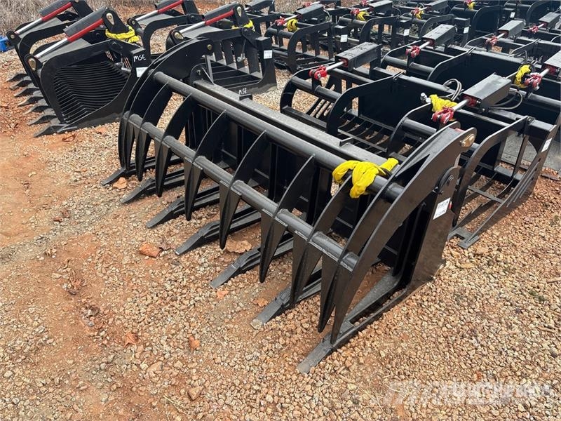 All-Star 74 in E-Series Skid Steer Root Rake Okretači i sakupljači sena