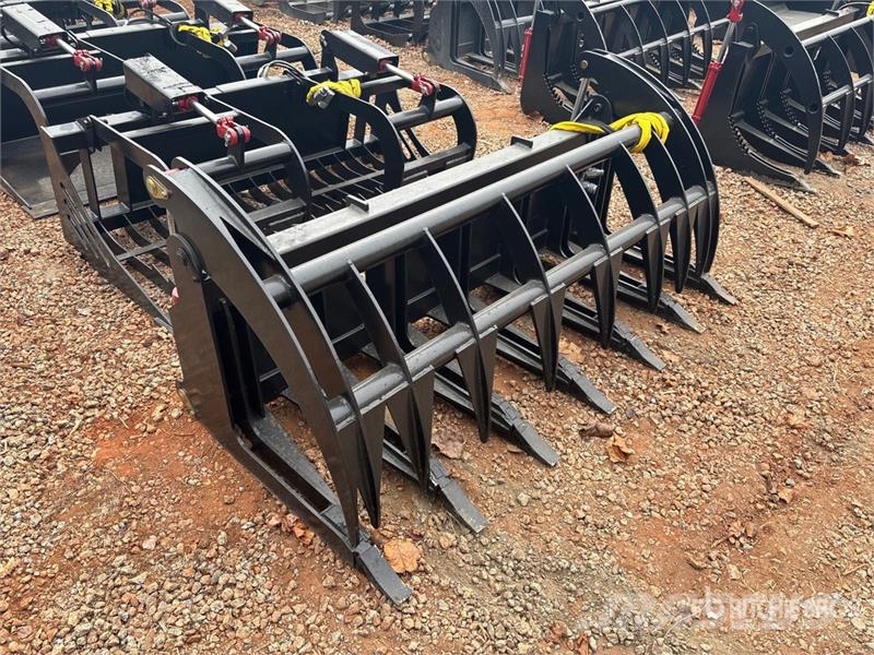 All-Star 74 in E-Series Skid Steer Root Rake Okretači i sakupljači sena