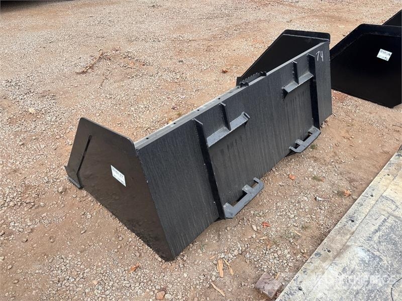  All-Star 74 in High Volume Skid Steer Bucket Skovle