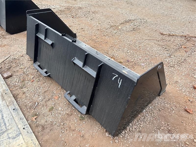  All-Star 74 in High Volume Skid Steer Bucket Skovle