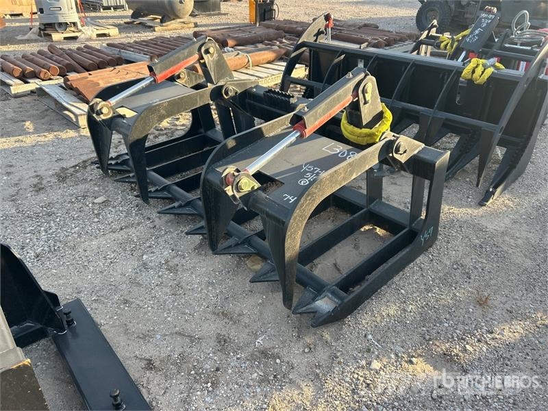 All Star 74 in Root Skid Steer Grapple Grabeži