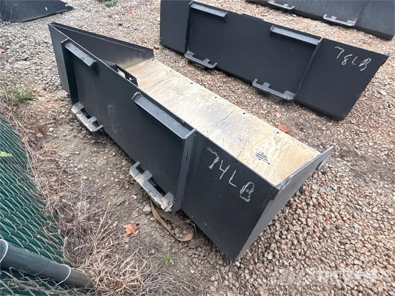 All-Star 74 in Skid Steer Bucket Baldes
