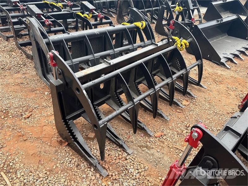 All-Star 76 in Skid Steer Root Rake Ancinhos e espalhadores de feno