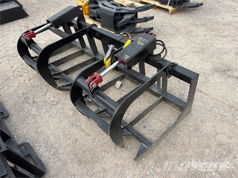 All-Star 78 in E-Series Root Skid Steer Grapple (U Grijpers