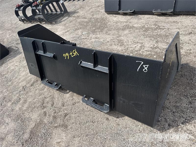  All-Star 78 in High Volume Skid Steer Bucket (Unus Ковші
