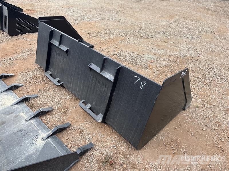  All-Star 78 in High Volume Skid Steer Bucket Skovle