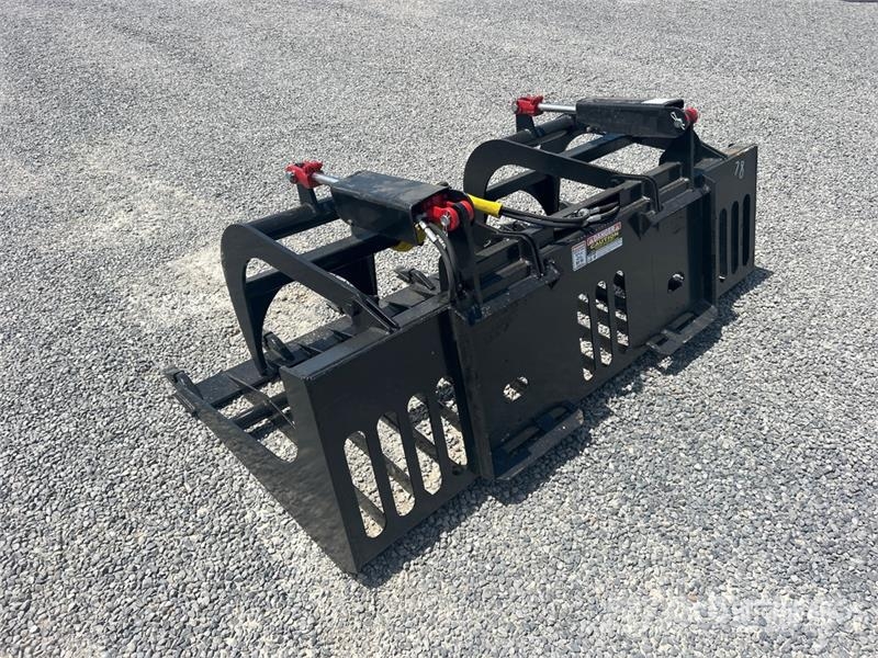  All-Star 78 in Rock Skid Steer Grapple Grijpers