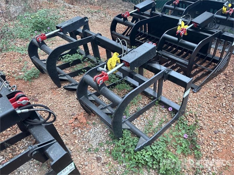  All-Star 78 in Root E-Series Skid Steer Grapple グラップル