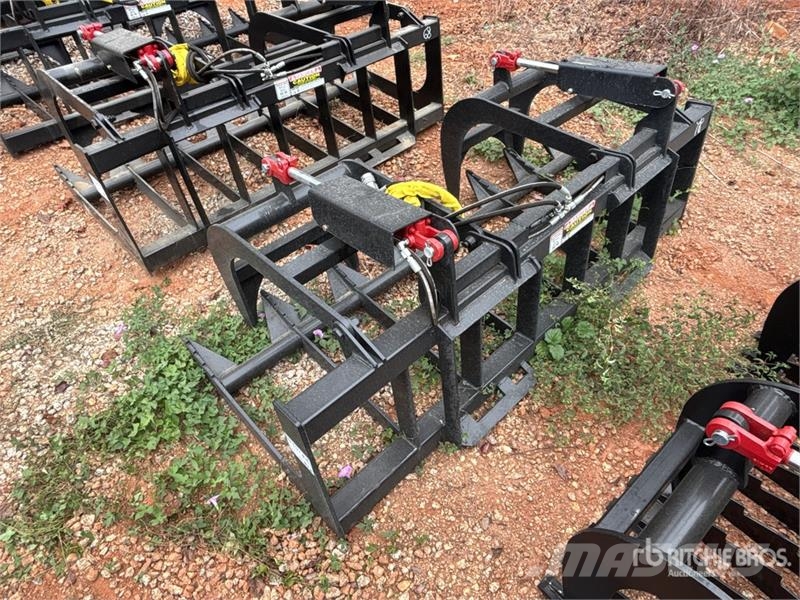  All-Star 78 in Root E-Series Skid Steer Grapple グラップル