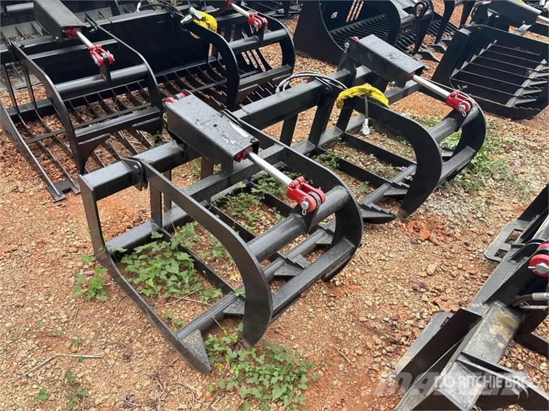  All-Star 78 in Root E-Series Skid Steer Grapple グラップル