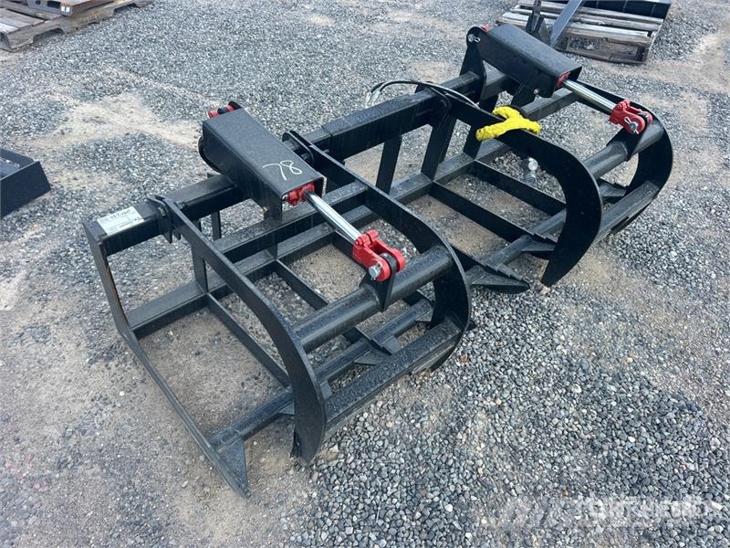 All-Star 78 in Root Skid Steer Grapple (Unused) グラップル