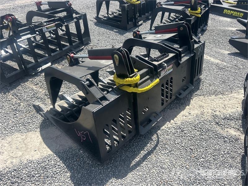 All-Star 80 in Heavy Duty Rock Skid Steer Grapple Grijpers
