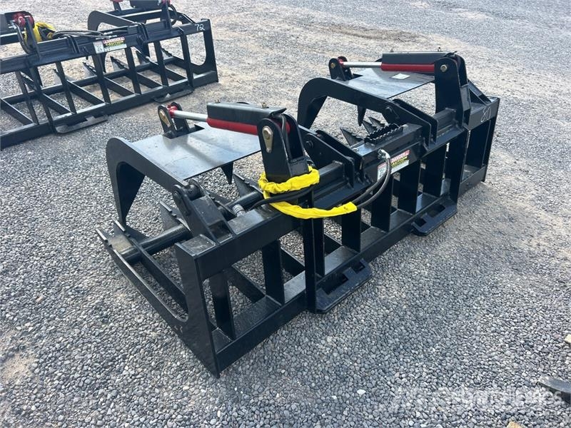  All-Star 80 in Heavy Duty Root Skid Steer Grapple  خطاطيف