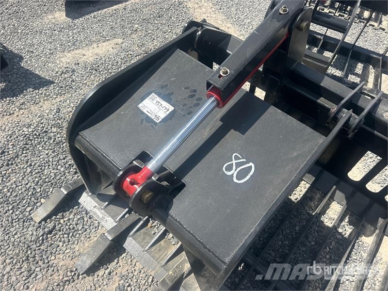 All-Star 80 in Heavy Duty Rock Skid Steer Grapple Grijpers