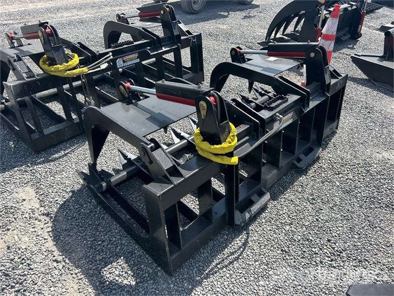 All-Star 80 in Heavy Duty Root Skid Steer Grapple Grijpers