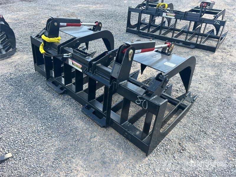  All-Star 80 in Heavy Duty Root Skid Steer Grapple  خطاطيف