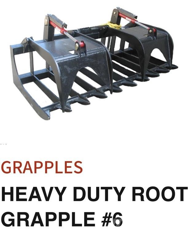 All-Star 80 in Root Skid Steer Grapple グラップル