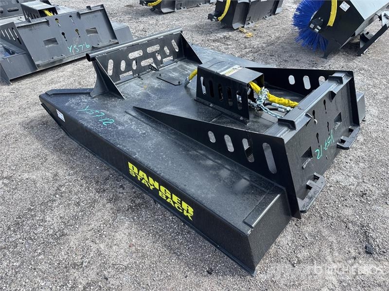 All-Star 80 in Skid Steer Brush Cutter (Unused) Mounted and trailed mowers